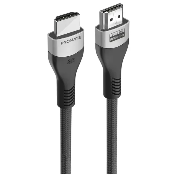  كيبل اج دي ام اي الى اج دي ام اي بروميت - بطول 3 متر - بقوة 60 واط - اسود 