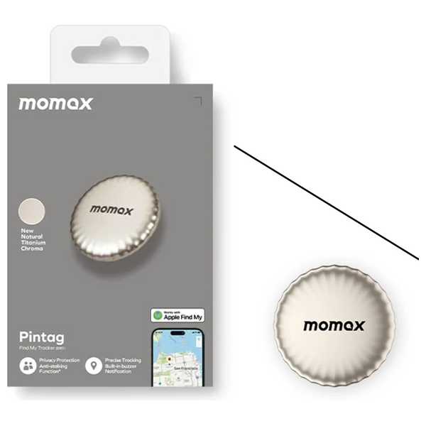 Momax Pintag Find My Tracker - Titanium