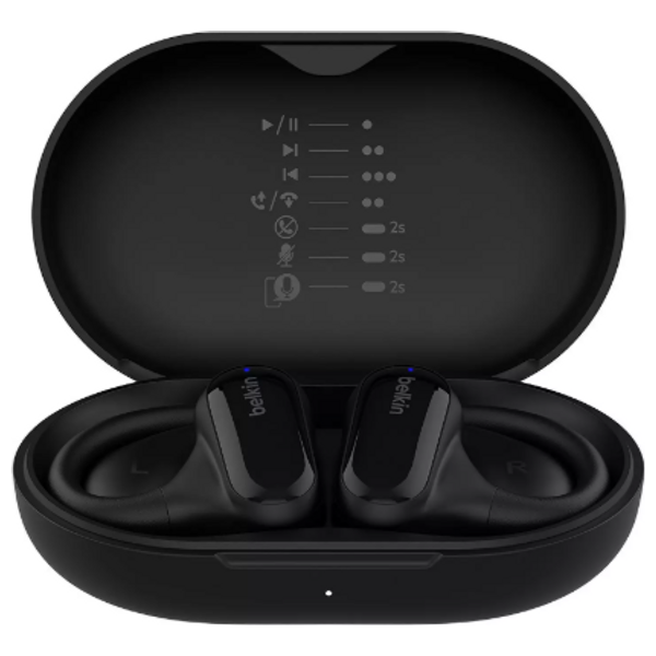 Belkin SoundsForm ClearFit Open - Bluetooth Headphone In Ear - Black