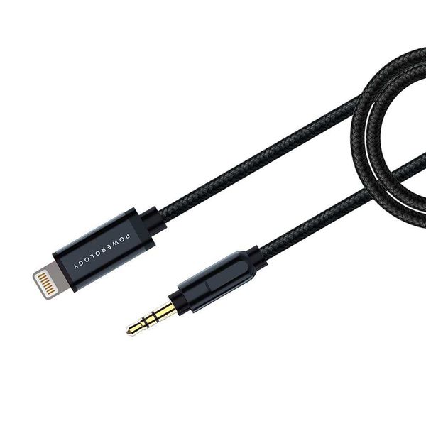  Powerology 7946044828282 - Cable USB-C To AUX - 1.2m 