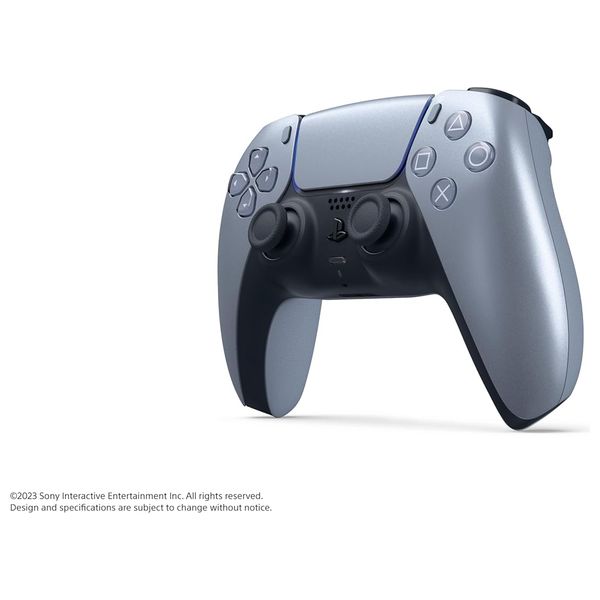 وحدة تحكم لاسلكية سوني  - لجهاز PS5 و PC/Mac - ميزات Haptic Feedback و Adaptive Triggers - مايكروفون مدمج - رمادي