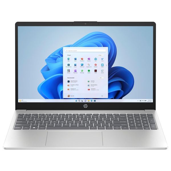  لابتوب اتش بي 15-fd1310TU - 15.6 انج - معالج Intel Core Ultra 7 - 155H - ذاكرة 8 جيجابايت / تخزين 512 جيجابايت SSD - كرت شاشة Intel Arc - دوز - شاشة لمس 