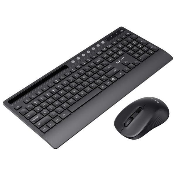  Havit KB242GCM Wireless Keyboard with Mouse - Black 