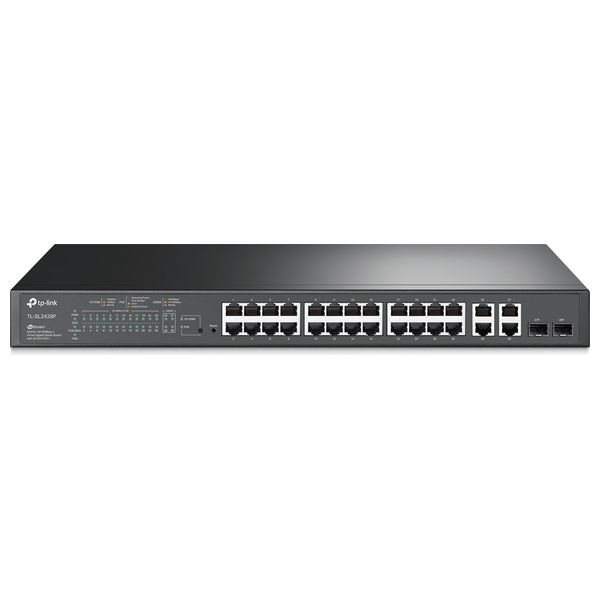  موزع شبكة تيبي لينك - TL-SL2428P - منفذ 24 