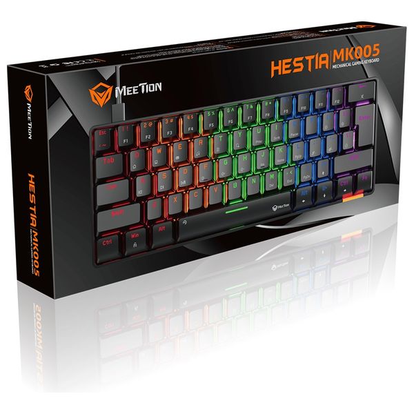  لوحة مفاتيح سلكي ميشن - MT-SP2111BT-A - اسود 