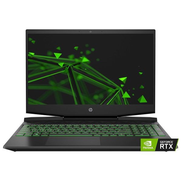  HP Laptop 15.6 -Inch - Pavilion 15-dk2029ne - Core i7-11370H - 8GB/256 GB SSD + 1TB HDD - RTX 3050 4GB - Dos 