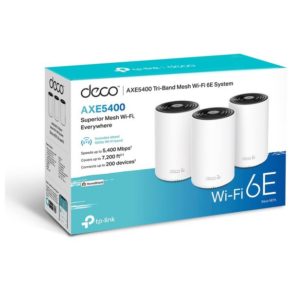  TP-Link Wi-Fi Range Extender - Deco-XE75 - 3 Pieces 