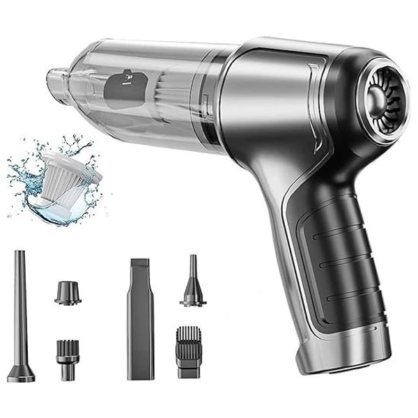  Handheld Vacuum Cleaner - ST-6645 Pro - Silver 
