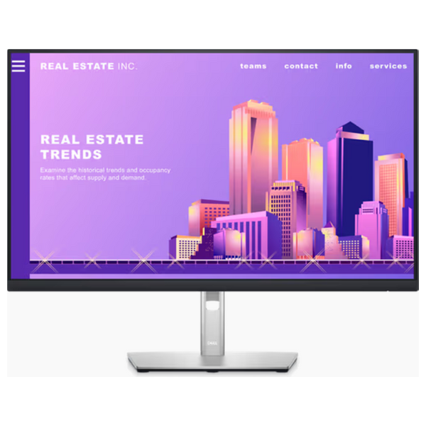  Dell 27-Inch P2722H Series - Flat Monitor - 60Hz - 8ms Response Time - FHD 