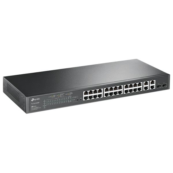  موزع شبكة تيبي لينك - TL-SL2428P - منفذ 24 