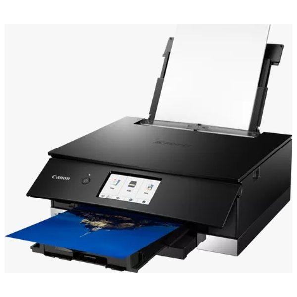  طابعة كانون نافثة للحبر الكل في واحد ملونة - PIXMA TS8340  - واي فاي - اسود 
