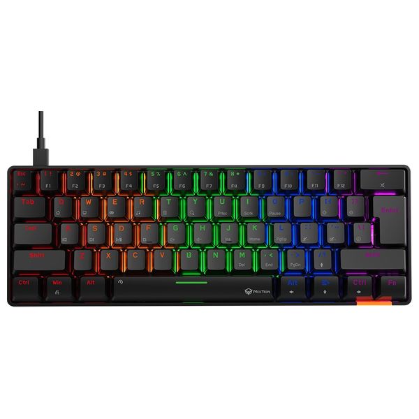  لوحة مفاتيح سلكي ميشن - MT-SP2111BT-A - اسود 