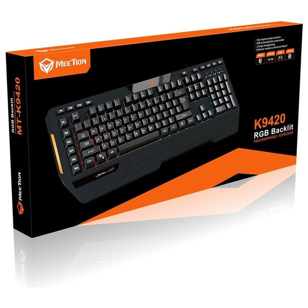  لوحة مفاتيح سلكي ميشن - K9420 - اسود 