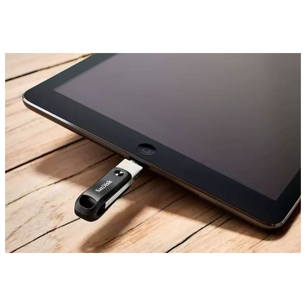  SanDisk SDIX60N - 128G - USB Flash Drive - Gray 