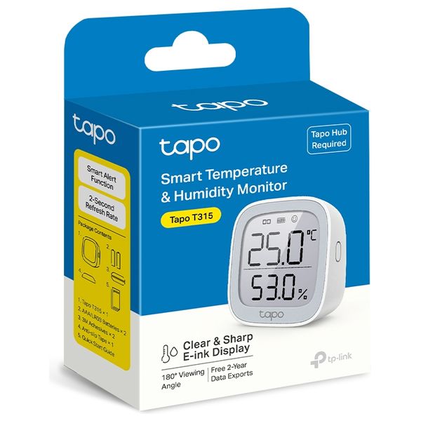  تي بي لنك مستشعر Tapo T315 - درجة الحرارة والرطوبة 