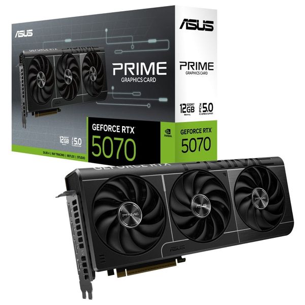  Asus Prime - GeForce RTX 5070 - Graphics Card - Black 