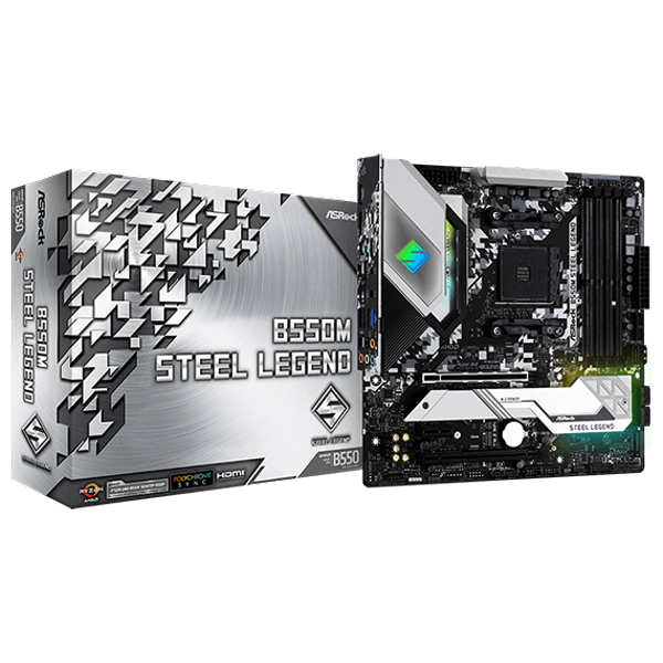  لوحة ام آسروك - B550M Steel Legend 