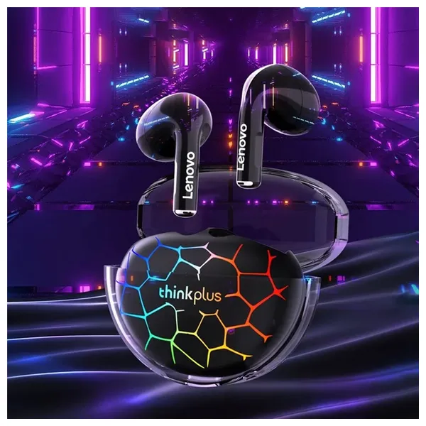  Lenovo LP80 Pro Gaming Bluetooth Headphone In Ear - Black 