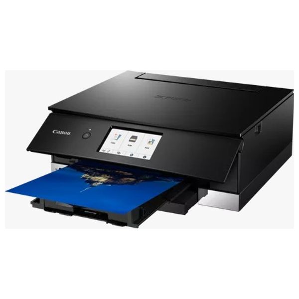  طابعة كانون نافثة للحبر الكل في واحد ملونة - PIXMA TS8340  - واي فاي - اسود 