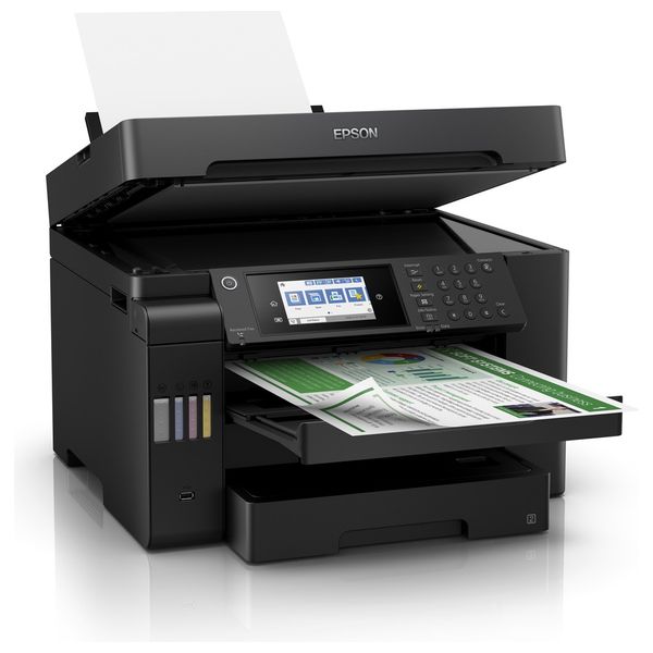  Epson L15180 - All-in-One Color Inkjet Printer - Duplex Printing - Wi-Fi - Black 