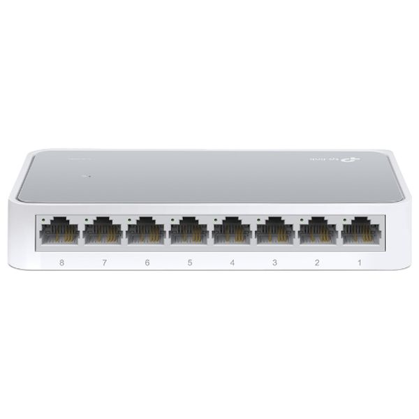  موزع شبكة تي بي لينك - 8-Port Gigabit - ابيض 