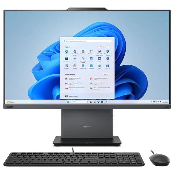  كمبيوتر مكتبي لينوفو 23.8-انج - ThinkCentre Neo 50a - Core i5-13420H - Shared - دوز - 8كيكابايت/512كيكابايت SSD 