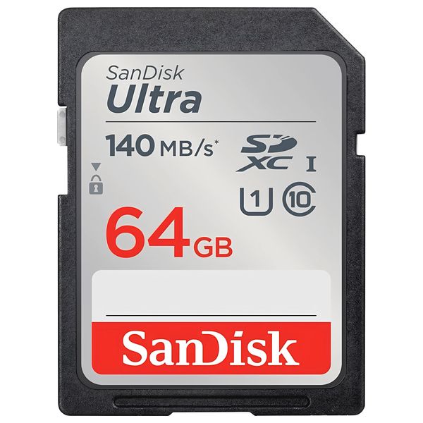  SanDisk SD Card - 64GB - Gray 