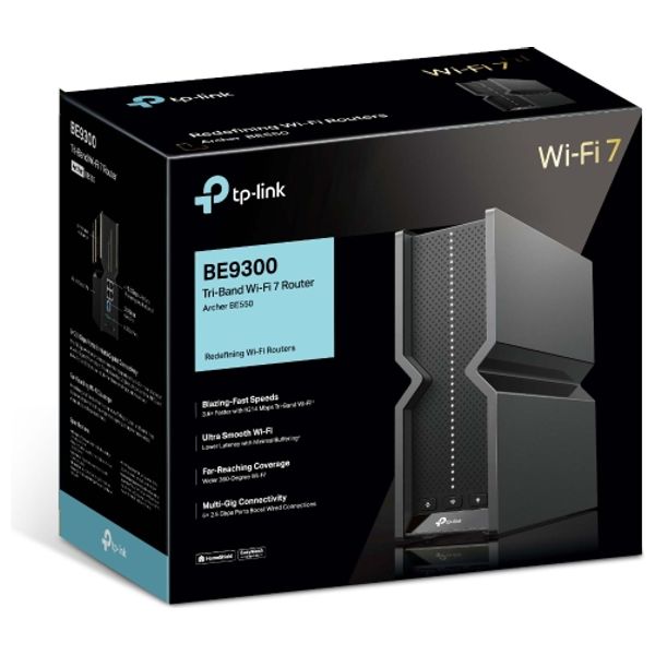  مقوي لنطاق الواي-فاي تي بي لينك - BE550 - اسود 