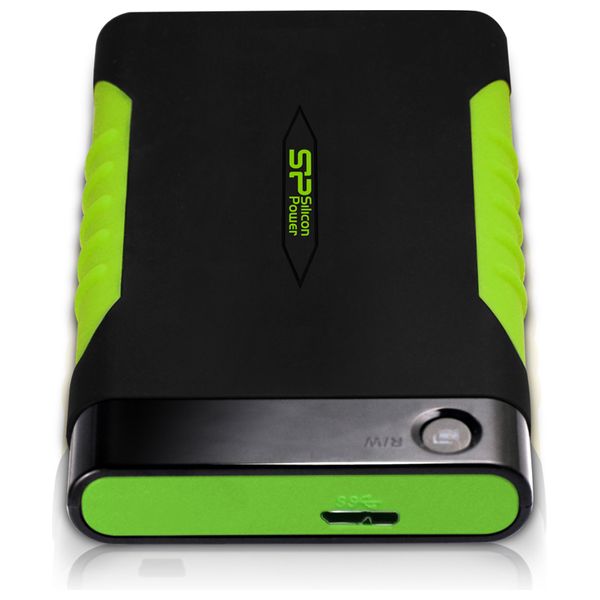  هارد خارجي سيليكون بورا SP Armor A15 - اسود - 1 تيرابايت 