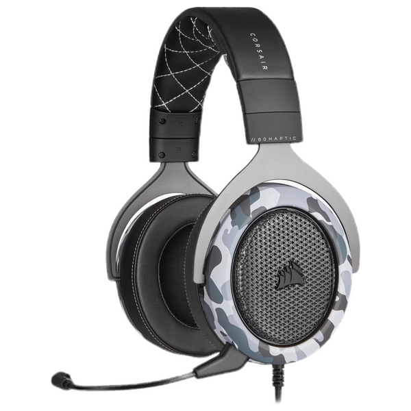 Corsair HS60 HAPTIC - Over Ear Wired Headphone - 1.8m Cable Length - Black