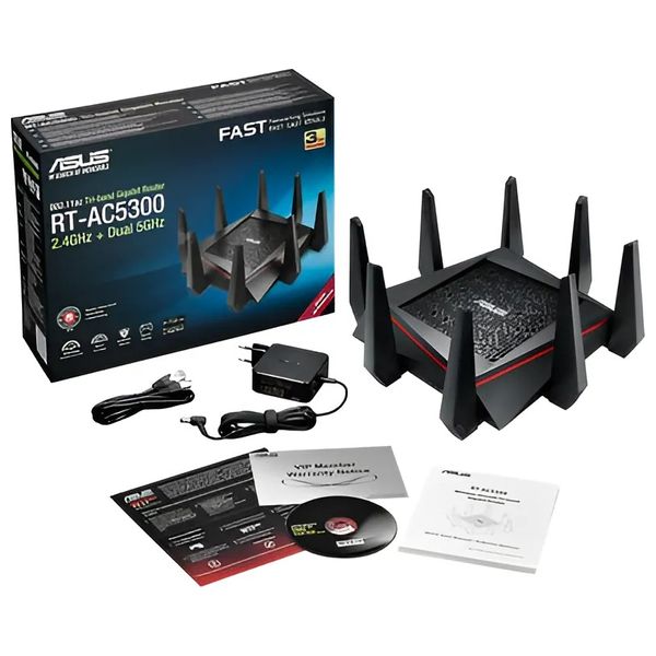  Asus RT-AC5300 - Router - Black 