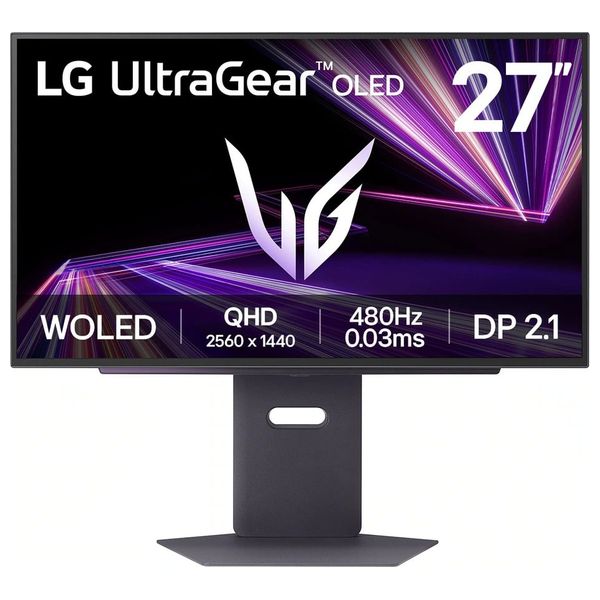 LG 27-Inch Ultra Gear -Series - Gaming Monitor - 480Hz - 0.03ms Response Time - QHD