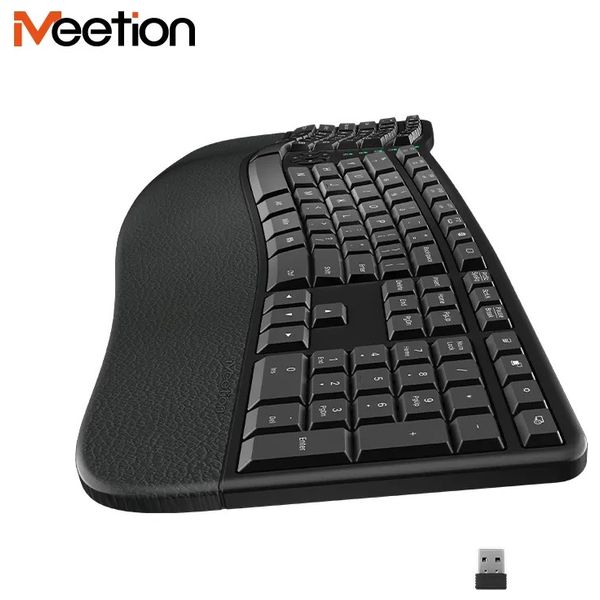  Meetion MT-DirectorW-A-U - Wireless Keyboard - Black 