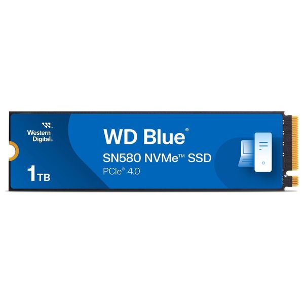  هارد داخلي دبليو دي  اس اس دي - 1 تيرابايت - SN580 NVMe - ازرق 