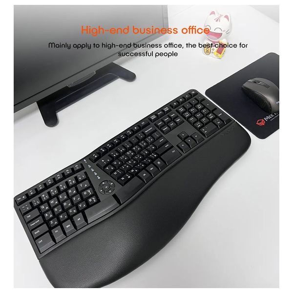  Meetion MT-DirectorW-A-U - Wireless Keyboard - Black 