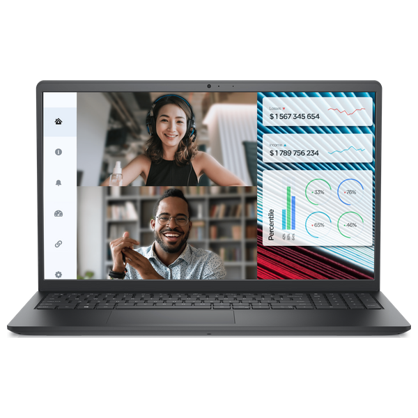  لابتوب ديل 15.6-انج - Vostro 3530 Intel - Core i7-1355U - Shared - دوز - 8كيكابايت/512كيكابايت SSD 