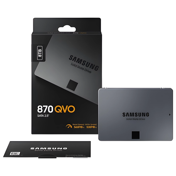  Samsung MZ-77Q8T0BW - 8TB - Internal SSD Hard Drive - Gray 