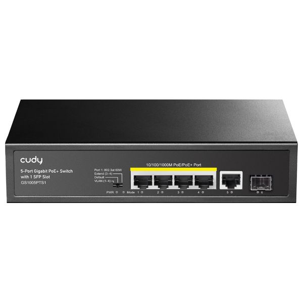  Cudy GS1005PTS1 - LAN Hub 
