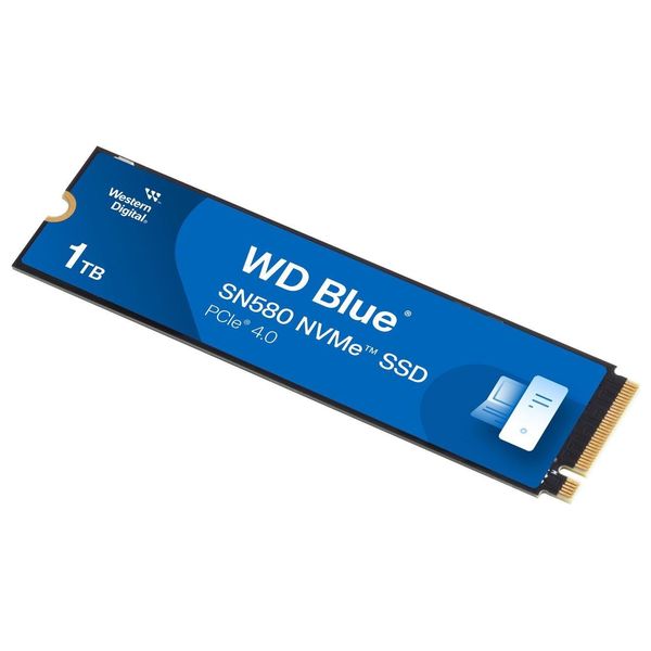  هارد داخلي دبليو دي  اس اس دي - 1 تيرابايت - SN580 NVMe - ازرق 
