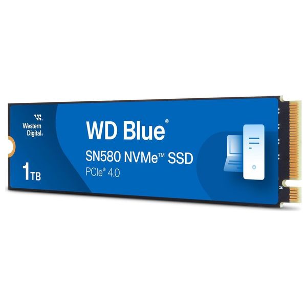  هارد داخلي دبليو دي  اس اس دي - 1 تيرابايت - SN580 NVMe - ازرق 