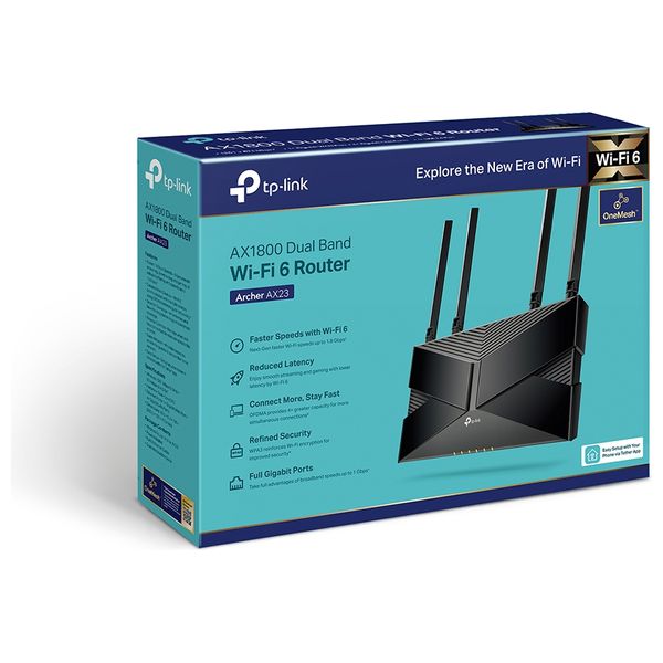  TP-LINK AX23 - Router - Black 
