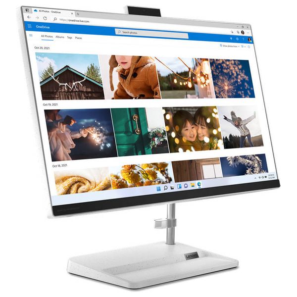  كمبيوتر مكتبي لينوفو 23.8-انج - Core i7-13620H - Shared - دوز - 8كيكابايت/512 كيكابايت SSD -  Ideacenter Aio-3 24IAP7-F0GH 