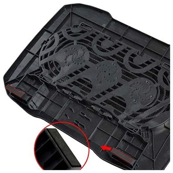  هافيت مروحة لابتوب- K15 - اسود 