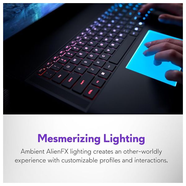  لابتوب ديل 18-انج - Alienware Aria-51 AA18250 - Intel Core i9-275HX - RTX 5080 - 16GB - وندوز 11 هوم - 32 كيكابايت/2 تيرابايت SSD 