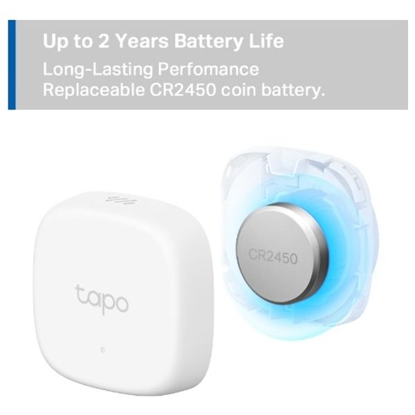 تي بي لنك مستشعر Tapo T310 - درجة الحرارة والرطوبة