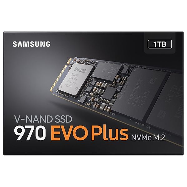  Samsung 970-EVOPLUS - 1TB - Internal SSD Hard Drive - Black 