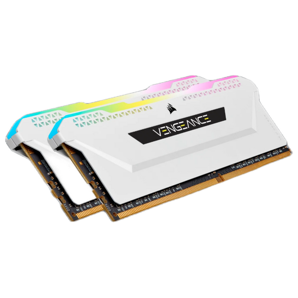  مجموعة ذاكرة كومبيوتر - RGB PRO SL 16GB (2x8GB) DDR4 DRAM 3600MHz C18  -  ابيض 