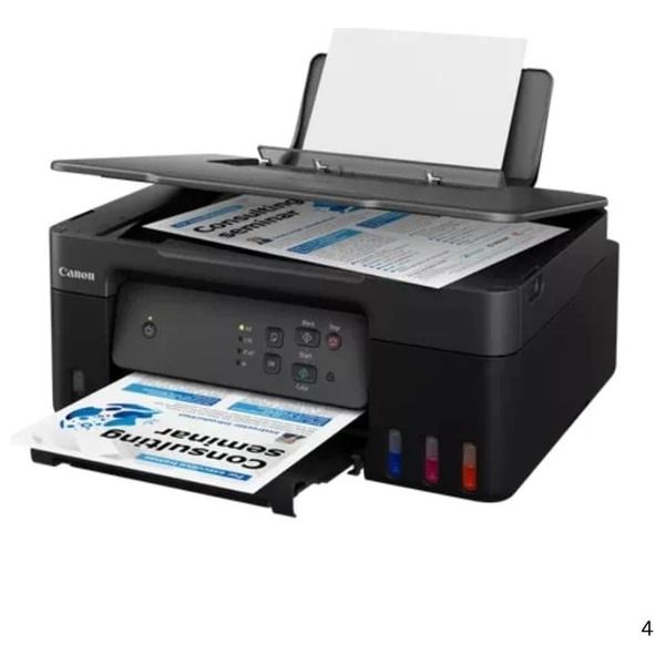  Canon PIXMA G2430 - Color Inkjet All-in-One Printer - Black + Includes a gift of ink and paper 