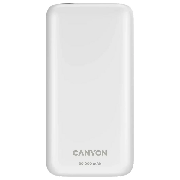  شاحن محمول كانيون -  PB - 301 - 30000mah - ابيض 