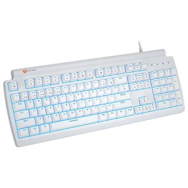  لوحة مفاتيح سلكي ميشن - MT-MK600MX-B - ابيض 